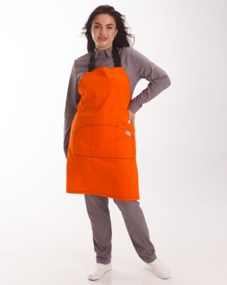 Professional water-repellent apron Verona orange 173-498-909 (6613855) фото 7