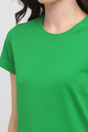 T-shirt female "STEDMAN" CLASSIC-T FITTED ST2600 green (5110741) фото 4