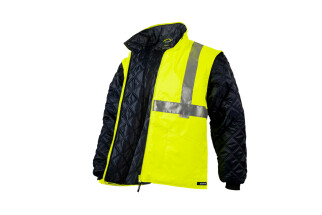 Куртка-парка Sizam NORWICH сигнальная со светоотражающими лентами 30030-30035 (8138065) фото 5