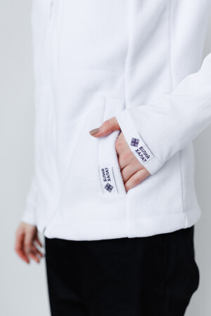 Medical fleece vest Canada white (unisex) 368-324-881 (6624982) фото 5