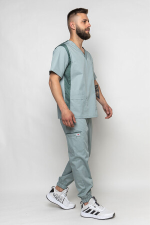 Men's suit with joggers Manhattan. Olive st. (5437027) фото 4