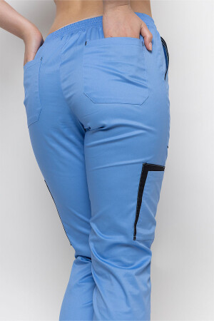 Medical Emeli-stretch trousers for women. Blue (5436962) фото 11