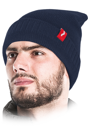 Cap with a lapel CZCITY_G blue (2204044) фото 1