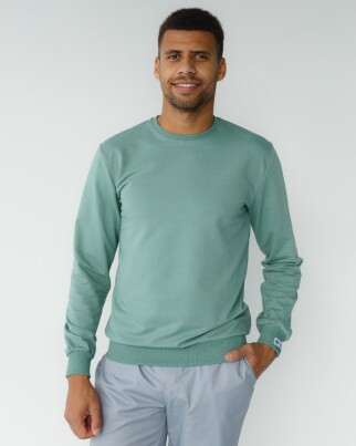Medical Sweatshirt New York Men's Olive 360-327-758 (6613783) фото 1
