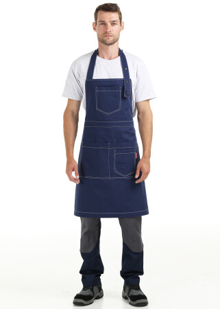Work apron (denim fabric) blue (777710367) фото 1