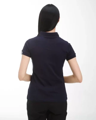 Medical polo for women navy blue 147-406-677 (6637751) фото 4