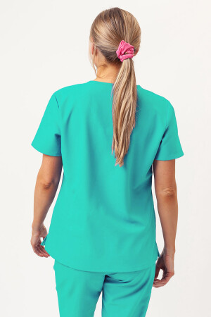 Medical suit "Maria" blue (401402) фото 6