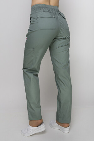 Women's Virginia trousers. COTTON. Olive HT (549940) фото 3