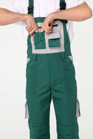 Suit worker "ULTRA" green - semi-overalls and a jacket (1239) фото 4