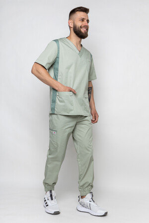 Men's suit with joggers Manhattan. Pistachio (5437028) фото 2