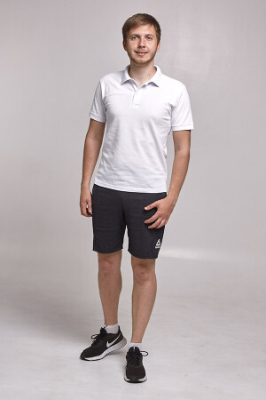 Футболка поло мужская медицинская POLO M. Белая (100% хлопок) (544595) фото 5