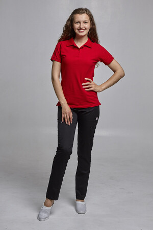 POLO med W suit with br. Virginia. Red / black (544565) фото 1