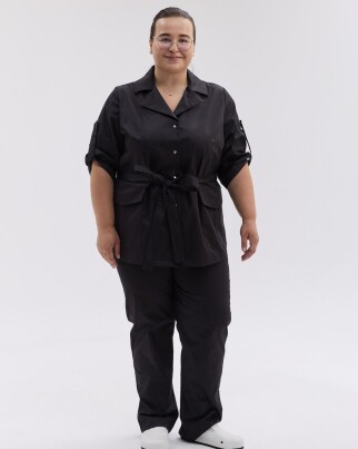 Medical suit female Cape Town black 523-321-679 (6637711) фото 2