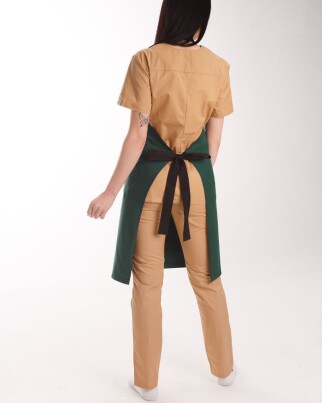 Professional water-repellent apron Verona green 173-350-916 (6613857) фото 2