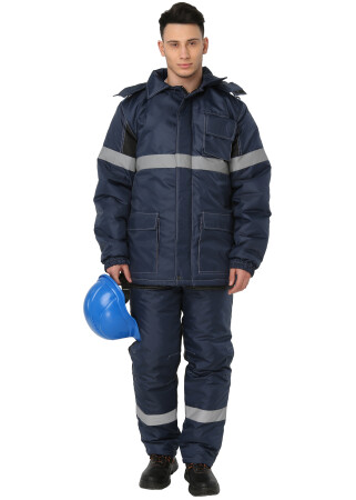 Suit warmed  with reflective stripes (9900990010) фото 1