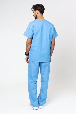 Сорочка медична чоловіча блакитна (8800106) фото 7
