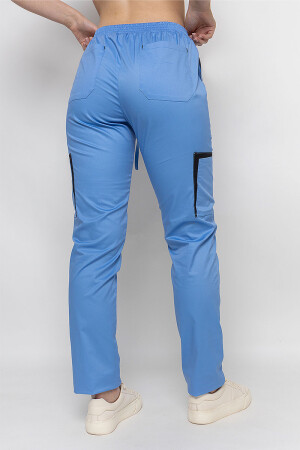 Medical Emeli-stretch trousers for women. Blue (5436962) фото 9