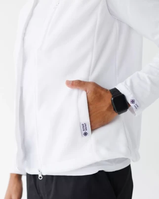 Medical fleece vest Canada white (unisex) 368-324-881 (6637737) фото 5