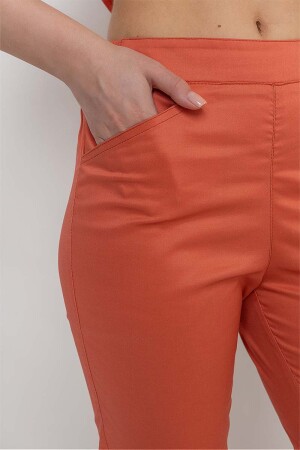 Trousers 7/8 medical Milana-stretch. Terracotta (5436989) фото 3