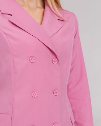 Medical gown women's Monica pink 356-337-677 (6613609) фото 6