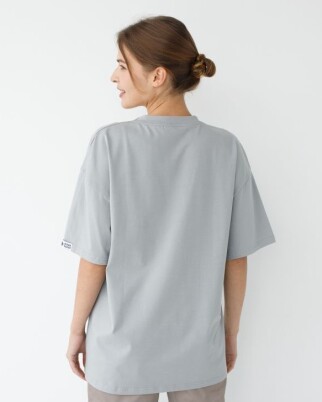 Medical T-shirt unisex light gray 453-419-922 (6613566) фото 4