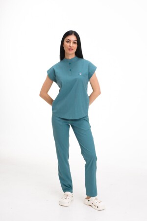 Women's medical suit Sydney azure-gray 497-428-677 (6636867) фото 1