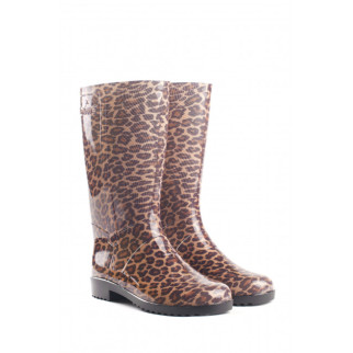 Women's rubber boots leopard L-763-4-AS-1 (221846) фото 2