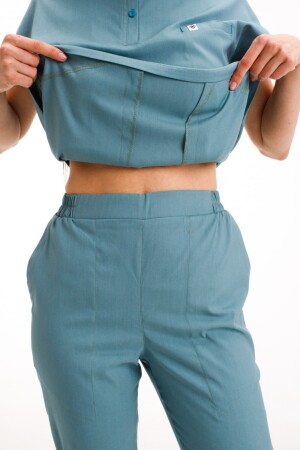 Women's medical suit Sydney azure-gray 497-428-677 (6636867) фото 6