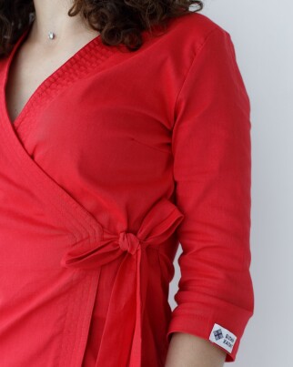 Medical suit women's Shanghai red 139-339-704 (6613240) фото 4