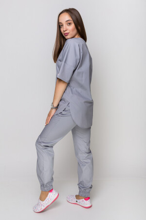 Medical suit Rio with joggers women. Smoke (5410176) фото 3