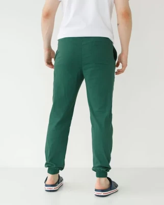 Medical pants men's stretch joggers green 504-350-730 (6637785) фото 2