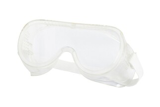 Окуляри закриті MASTERTOOL ПАНОРАМА оправа силікон вентиляційні отвори l клас прозорі 82-0100 (5211926) фото 1