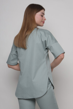 Куртка женская хирургическая Рио. Олива светлая. COTTON. (5437001) фото 2