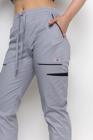 Medical suit Emily-stretch female. Smoke (5436919) фото 11