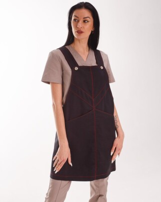 Professional water-repellent apron Trieste black 173-321-912 (6613844) фото 3
