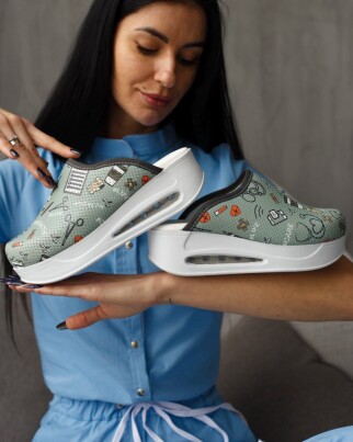 Взуття медичне сабо Health Olive з підошвою AirMax 149-350-699 (6613178) фото 1