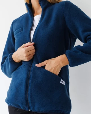 Medical jacket women's fleece Dakota blue 406-322-842(6637726) фото 4