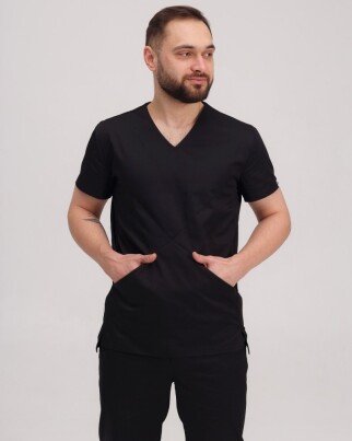 Medical suit for men Milan black 134-321-708 (6613672) фото 3