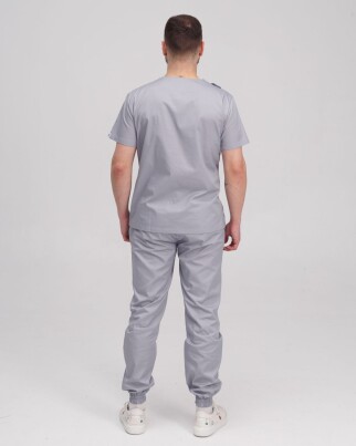 Медицинский костюм мужской Техас серый 136-328-677 (6613710) фото 2