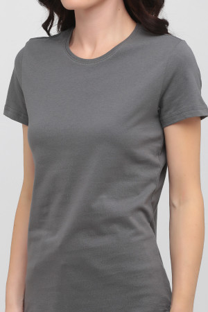 Women's T-shirt "STEDMAN" CLASSIC-T FITTED ST2600 RGY dark gray (5124095) фото 4