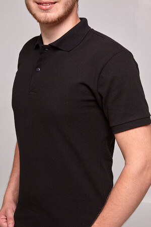 Футболка поло мужская медицинская POLO M. Черная (544602) фото 4