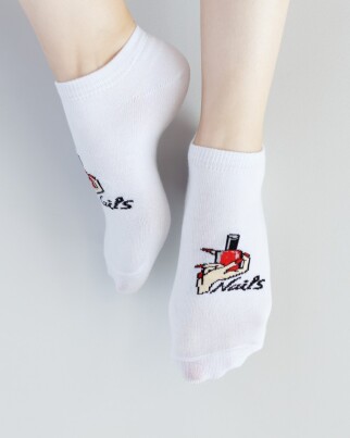 Medical socks footprints with Nails print 144-420-599 (6613886) фото 2