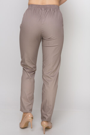 Trousers for women narrowed. COTTON. Мocha (549922) фото 5