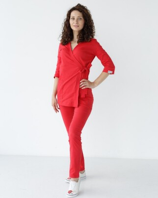 Medical suit women's Shanghai red 139-339-704 (6613240) фото 2