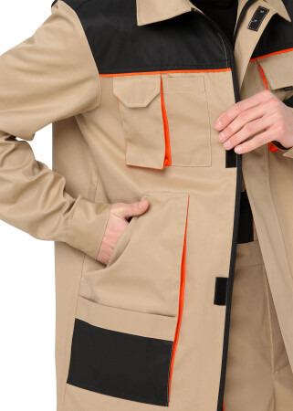 Working jacket "TRITON" sand (1613265) фото 3