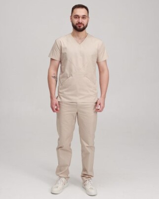 Medical suit for men Milan cream 134-460-708 (6613712) фото 1