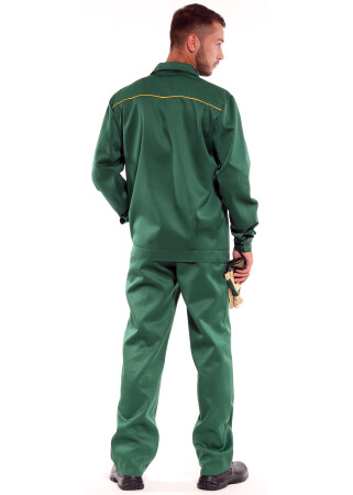 Suit worker "STANDARD" (fabric of Greta 210) - semi-overalls and a jacket (1233) фото 4