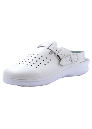 Slippers white clogs (220217) фото 1