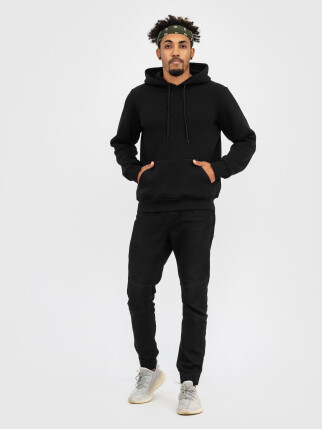Худи UNISEX с начесом U-0401 черный (5110286) фото 5