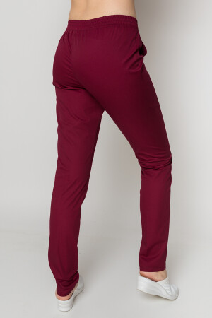 Milana+Br. skinny suit. Long sleeve. COTTON. White / marsal (5410143) фото 4